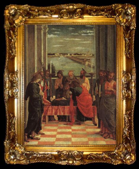 framed  Andrea Mantegna The Death of the Virgin, ta009-2
